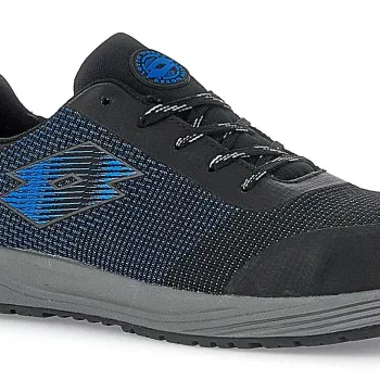 LOTTO MOVE 400 S1PL SR HRO Παπούτσι Ασφαλείας ALL BLACK/SKYDIVER 220484 AIA