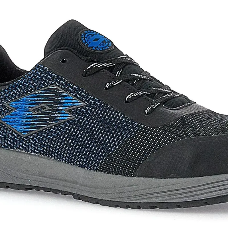 LOTTO MOVE 400 S1PL SR HRO Παπούτσι Ασφαλείας ALL BLACK/SKYDIVER 220484 AIA