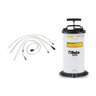 Beta Αναρροφητής υγρών 9.5L χειροκίνητης/πνευματικής λειτουργίας B018790001 1879 9,5