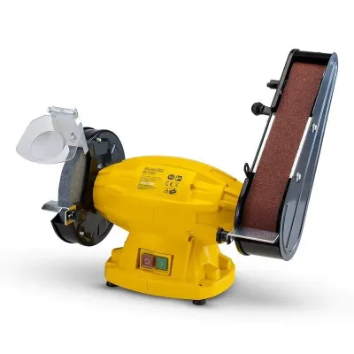 BORMAN ΔΙΔΥΜΟΣ ΤΡΟΧΟΣ 350W, 150mm, ΜΕ ΤΑΙΝΙΑ 50x686mm 053859