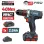 BORMANN Pro BBP5446X2 Δραπανοκατσάβιδο Κρουστικό 20V,1x2Ah,Li-Ion,40Nm,2 Ταχύτητες & Βαλίτσα 083597