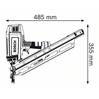 BOSCH GSN 90-34DK Καρφωτικό Αέρος 0601491301
