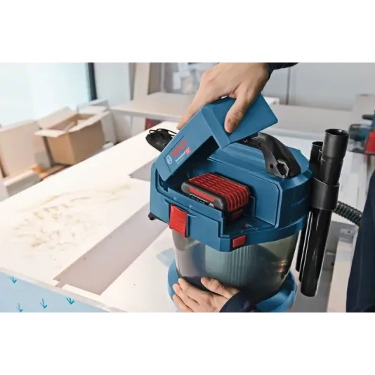 BOSCH GAS 18V-10 L Απορροφητήρας Σκόνης Μπαταρίας και για υγρά 06019C6301