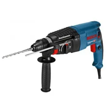 BOSCH Περιστροφικό πιστολέτο GBH 2-26 F με set τρυπανιών SDS plus-5 με ταχυτσοκ 06112A4001