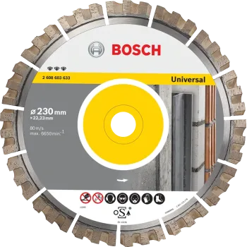 BOSCH Διαμαντόδισκος 230mm κοπής Best for Universal 2608603633