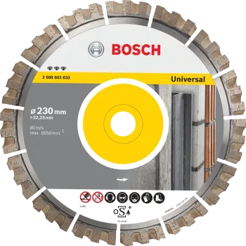 BOSCH Διαμαντόδισκος 230mm κοπής Best for Universal 2608603633