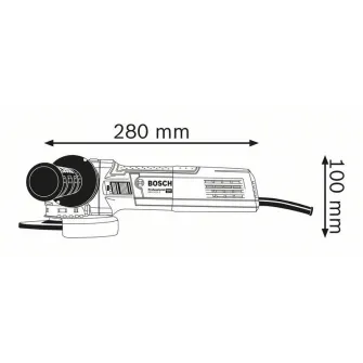 BOSCH GWX 9-125 S Γωνιακός λειαντήρας 900W με X-LOCK 0.601.7B2.000