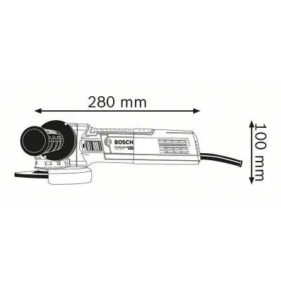 BOSCH GWX 9-125 S Γωνιακός λειαντήρας 900W με X-LOCK 0.601.7B2.000