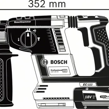 BOSCH GBH 18V-26 Περιστροφικό Πιστολέτο Professional (Solo) 0611909001