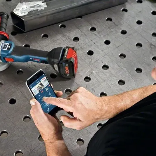 BOSCH GWX 18V-10 SC Γωνιακός Λειαντήρας Μπαταρίας με X-LOCK 0.601.7B0.401