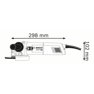 BOSCH GWX 10-125 Γωνιακός λειαντήρας 1000W με X-LOCK 0.601.7B3.000