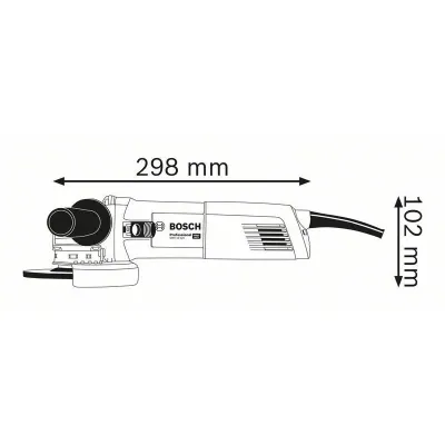 BOSCH GWX 10-125 Γωνιακός λειαντήρας 1000W με X-LOCK 0.601.7B3.000