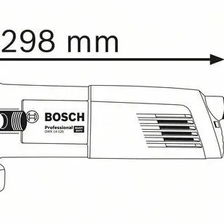 BOSCH GWX 14-125 Γωνιακός λειαντήρας 1400W με X-LOCK 0.601.7B7.000