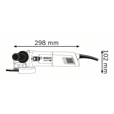 BOSCH GWX 14-125 Γωνιακός λειαντήρας 1400W με X-LOCK 0.601.7B7.000