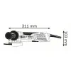 BOSCH GWX 19-125 S Γωνιακός λειαντήρας 1900W με X-LOCK 0.601.7C8.002