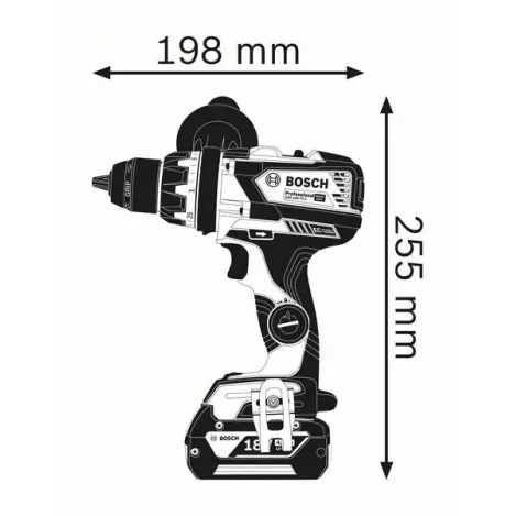 BOSCH GSR 18V-85 C Δραπανοκατσάβιδο Μπαταρίας σε L-Boxx 06019G0102