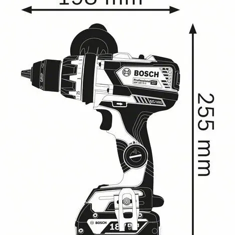 BOSCH GSR 18V-85 C Δραπανοκατσάβιδο Μπαταρίας σε L-Boxx 06019G0102
