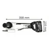 BOSCH GWX 18V-10 SC Γωνιακός Λειαντήρας Μπαταρίας με X-LOCK 0.601.7B0.401