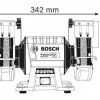 BOSCH GBG 35-15 Δίδυμος Σταθερός Τροχός 0.601.27A.300