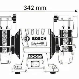 BOSCH GBG 35-15 Δίδυμος Σταθερός Τροχός 0.601.27A.300