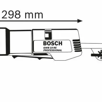 BOSCH GWB 10 RE Γωνιοδράπανο 400 Watt 0601132703