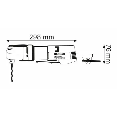 BOSCH GWB 10 RE Γωνιοδράπανο 400 Watt 0601132703