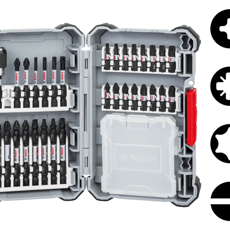 BOSCH Σετ 31 τεμαχίων Κατσαβιδόλαμων Pick and Clic Impact Control 2608522366