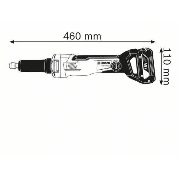 BOSCH GGS 18V-23 LC Ευθύς Λειαντήρας Μπαταρίας Professional 0.601.229.100