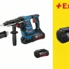 BOSCH Περιστροφικό Πιστολέτο GBH 36 VF-LI Plus με 3η μπαταρία σε L-Boxx - 0611907004