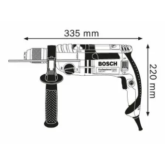 BOSCH Κρουστικό δράπανο GSB 24-2 Professional 060119C801