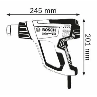 BOSCH Πιστόλι θερμού αέρα GHG 20-63 Professional 06012A6200