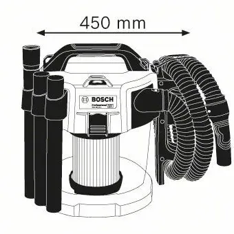 BOSCH Απορροφητήρας σκόνης μπαταρία GAS 18V-10 L Professional 06019C6300