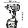 BOSCH Δραπανοκατσάβιδο Μπαταρίας GSR 18V-60 FC με 2 μπαταρίες 5,0Ah 0.601.9G7.100