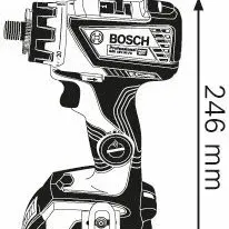 BOSCH Δραπανοκατσάβιδο Μπαταρίας GSR 18V-60 FC με 2 μπαταρίες 5,0Ah 0.601.9G7.100