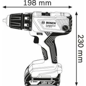 BOSCH GSR 18V-21 Δραπανοκατσάβιδο μπαταρίας Professional 06019H1002