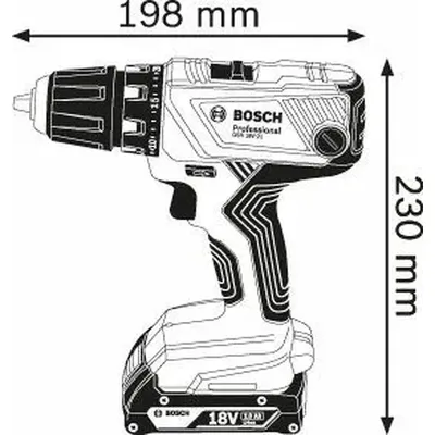 BOSCH GSR 18V-21 Δραπανοκατσάβιδο μπαταρίας Professional 06019H1002