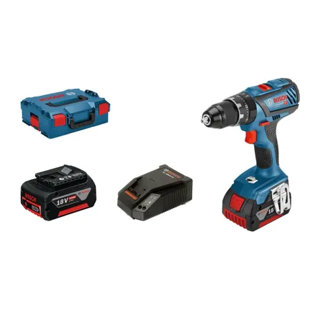 BOSCH GSB 18V-28 Κρουστικό δραπανοκατσάβιδο με 2 μπαταρίες 5,0 Ah Li-Ion 06019H4001