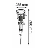 BOSCH GSH 16-30 Πιστολέτο Κατεδαφίσεων  0.611.335.100