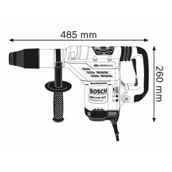 Bosch GBH 5-40 DCE Περιστροφικό πιστολέτο 1350 Watt 0615990J8H