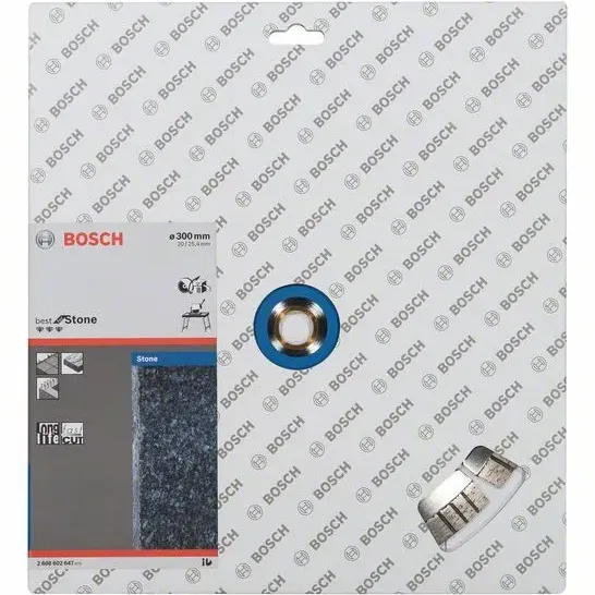 BOSCH Διαμαντόδισκος Κοπής 300mm Best for Stone 2608602647