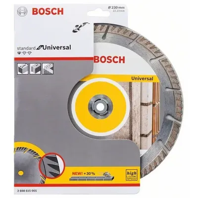 BOSCH Διαμαντόδισκος κοπής 230x22,23mm Standard for Universal 2608615065
