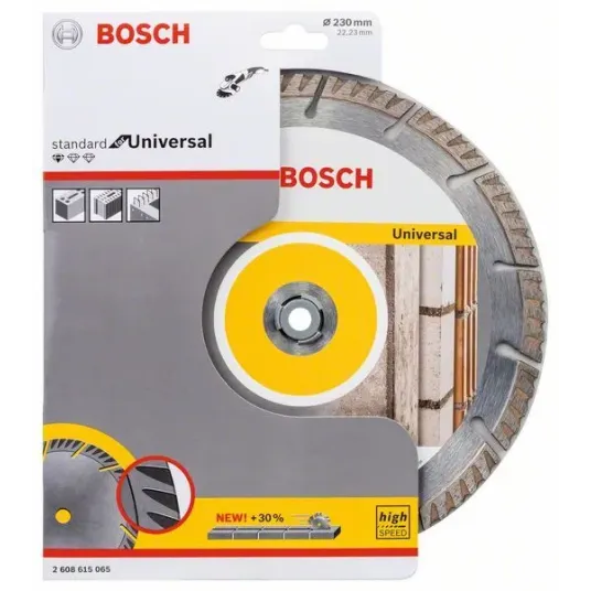 BOSCH Διαμαντόδισκος κοπής 230x22,23mm Standard for Universal 2608615065
