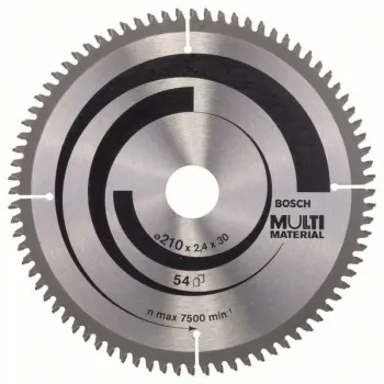 BOSCH Πριονόδισκος 210mm Multi Material 2608640445