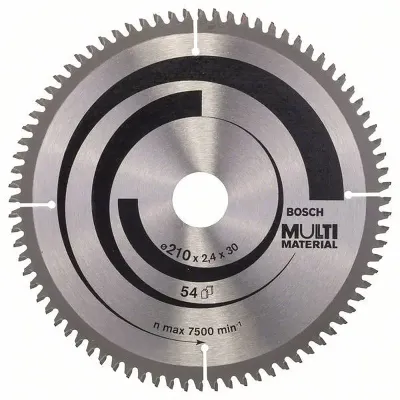 BOSCH Πριονόδισκος 210mm Multi Material 2608640445