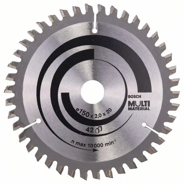 BOSCH Πριονόδισκος 150mm Multi Material 2608640501