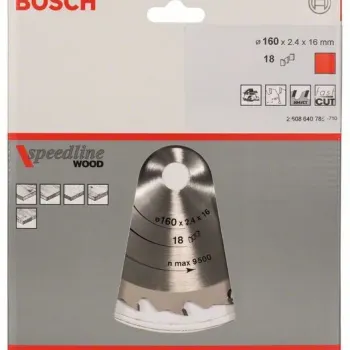 BOSCH Πριονόδισκος 160mm Speedline Wood 2608640785