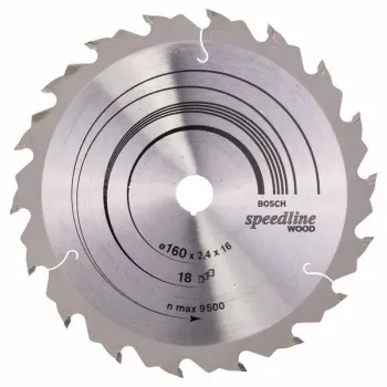BOSCH Πριονόδισκος 160mm Speedline Wood 2608640785