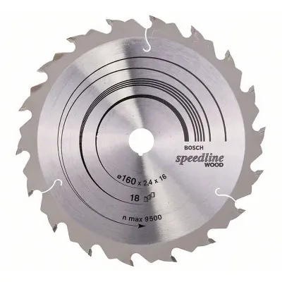 BOSCH Πριονόδισκος 160mm Speedline Wood 2608640785