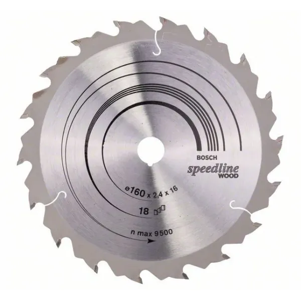 BOSCH Πριονόδισκος 160mm Speedline Wood 2608640785