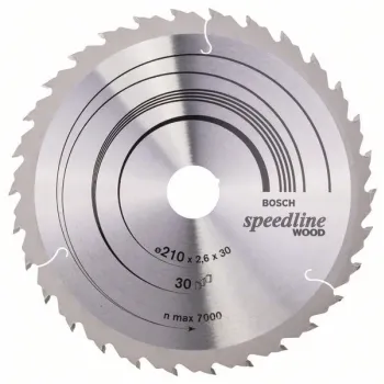 BOSCH Πριονόδισκος 210mm Speedline Wood 2608640803